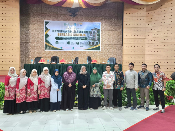 Prodi PIAUD Ikuti Workshop Penyusunan Renstra dan Renop Berbasis Kinerja FTK UIN Alauddin Makassar